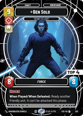 Ben Solo — Facing the Light