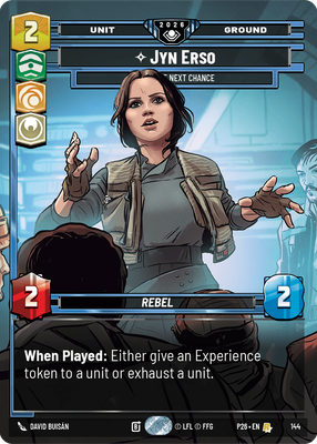 Jyn Erso — Take the Next Chance