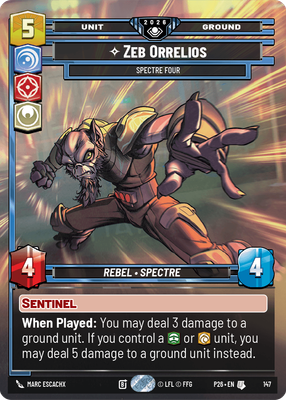 Zeb Orellios — Spectre Four