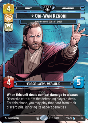 Obi-Wan Kenobi — Finding What Doesn't Exist