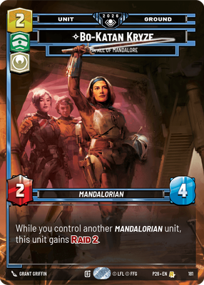 Bo-Katan Kryze — For All of Mandalore