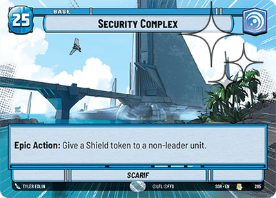 Security Complex SOR 285