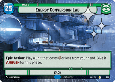 Energy Conversion Lab SOR 288