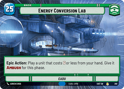 Energy Conversion Lab SOR 288