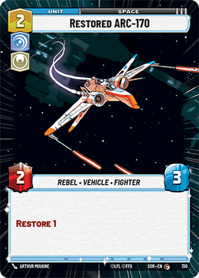 Restored ARC-170 SOR 310