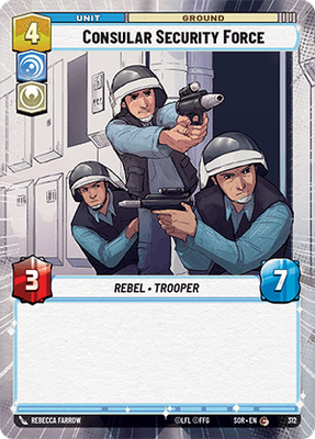 Consular Security Force SOR 312