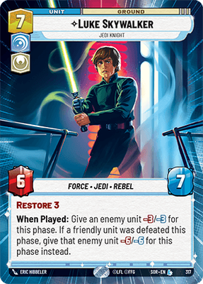 Luke Skywalker SOR 317