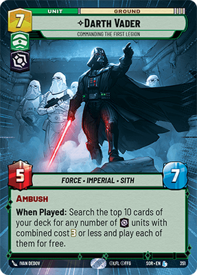 Darth Vader SOR 351