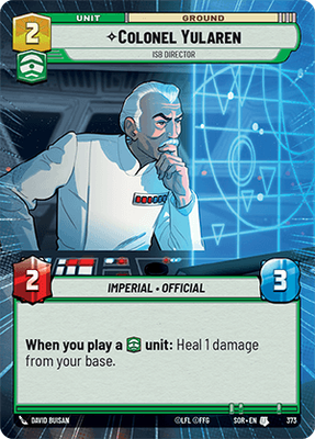 Colonel Yularen SOR 373