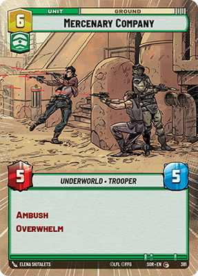 Mercenary Company SOR 381