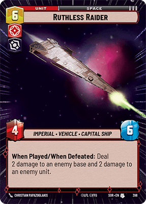 Ruthless Raider SOR 398