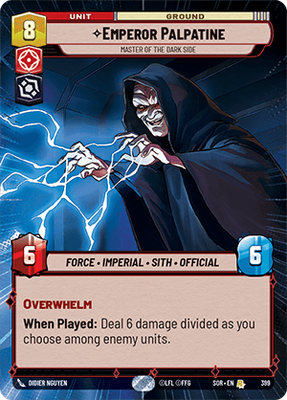 Emperor Palpatine SOR 399
