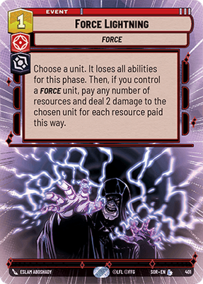 Force Lightning SOR 401