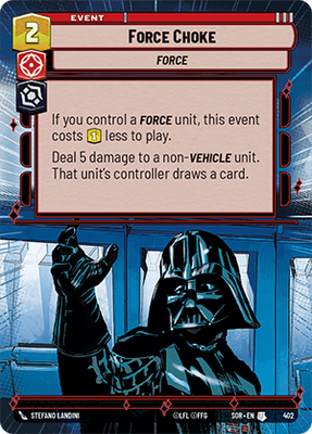Force Choke SOR 402