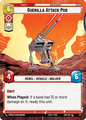 Guerilla Attack Pod SOR 411