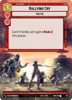 Rallying Cry SOR 417