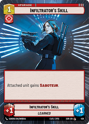 Infiltrator's Skill SOR 429