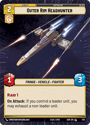 Outer Rim Headhunter SOR 470