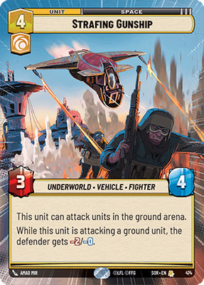 Strafing Gunship SOR 474