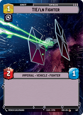 TIE/ln Fighter SOR 487