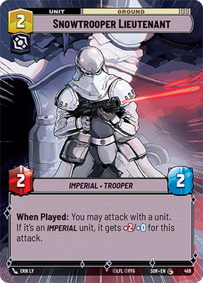 Snowtrooper Lieutenant SOR 488