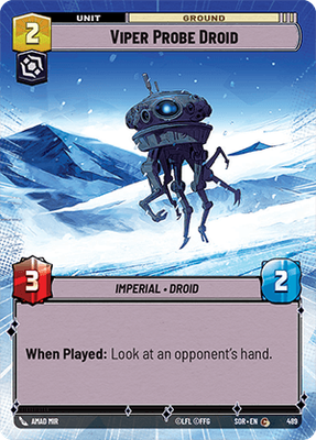 Viper Probe Droid SOR 489