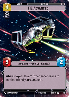 TIE Advanced SOR 492