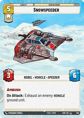 Snowspeeder SOR 502