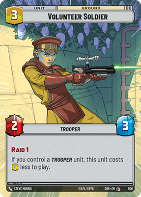 Volunteer Soldier SOR 506