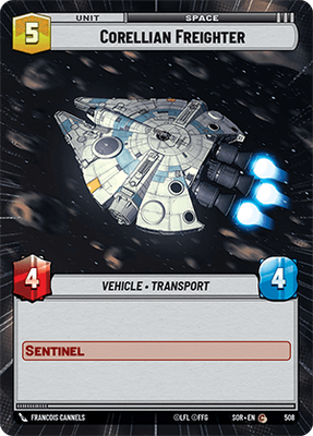 Corellian Freighter SOR 508