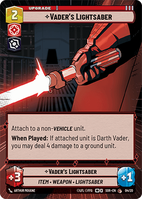 Vader's Lightsaber SOR 4