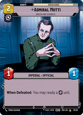 Admiral Motti SOR 7