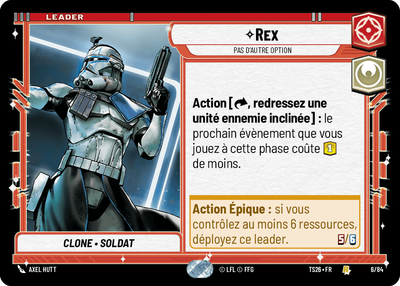 Rex - carte Star Wars Unlimited