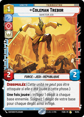 Coleman Trebor - carte Star Wars Unlimited