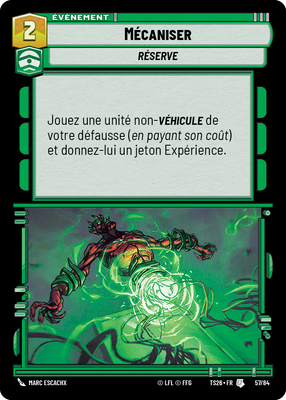 Mécaniser - carte Star Wars Unlimited