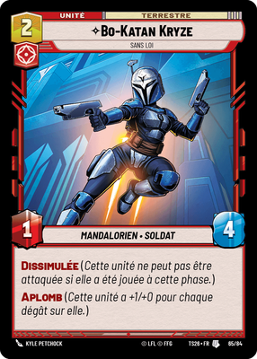 Bo-Katan Kryze - carte Star Wars Unlimited