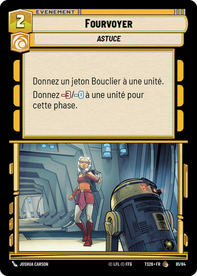 Fourvoyer - carte Star Wars Unlimited
