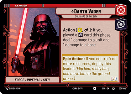 Darth Vader — Dark Lord of the Sith