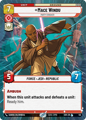 Mace Windu — Party Crasher