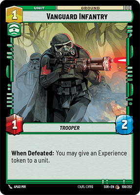 Vanguard Infantry SOR 108