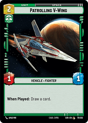 Patrolling V-Wing SOR 111