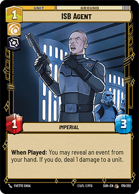 ISB Agent SOR 176