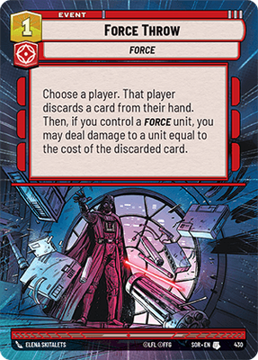 Force Throw SOR 430