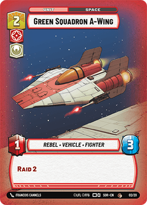 Green Squadron A-Wing SOR 2